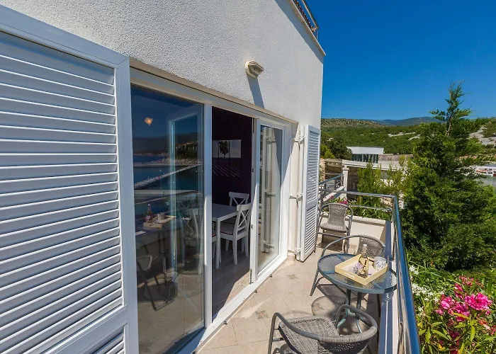 Apartmán Einzigartiges Direkt Am Privatstrand Mit Privatem Balkon, Klima, Meerblick, Wifi
