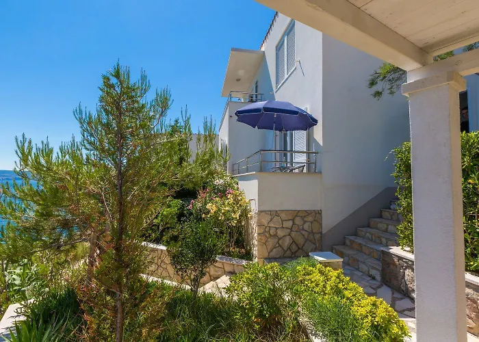 Apartmán Einzigartiges Direkt Am Privatstrand Mit Privatem Balkon, Klima, Meerblick, Wifi *